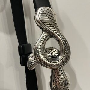 Vintage silver Chico’s belt - M/L